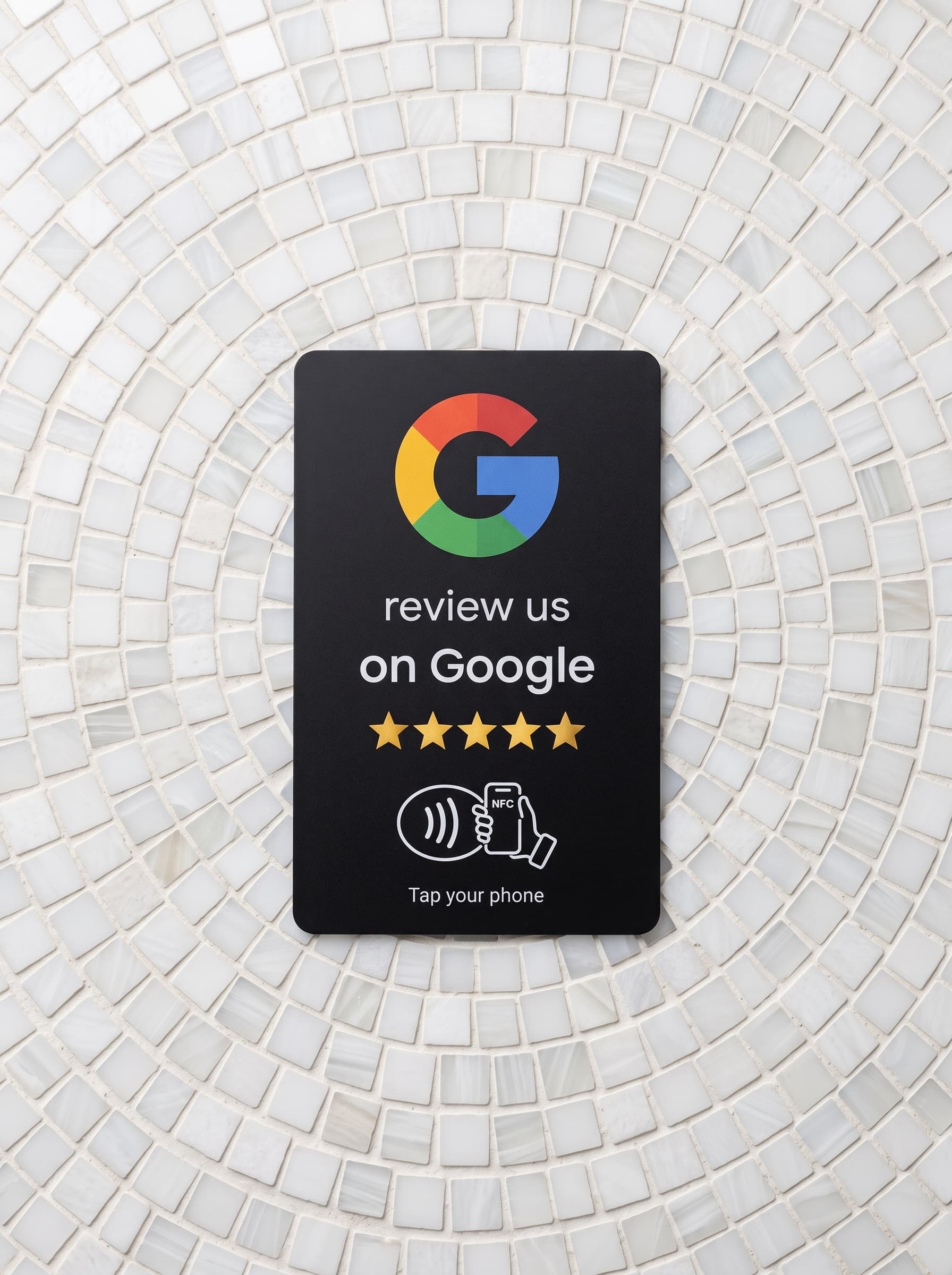 Rateflow tap card, front face